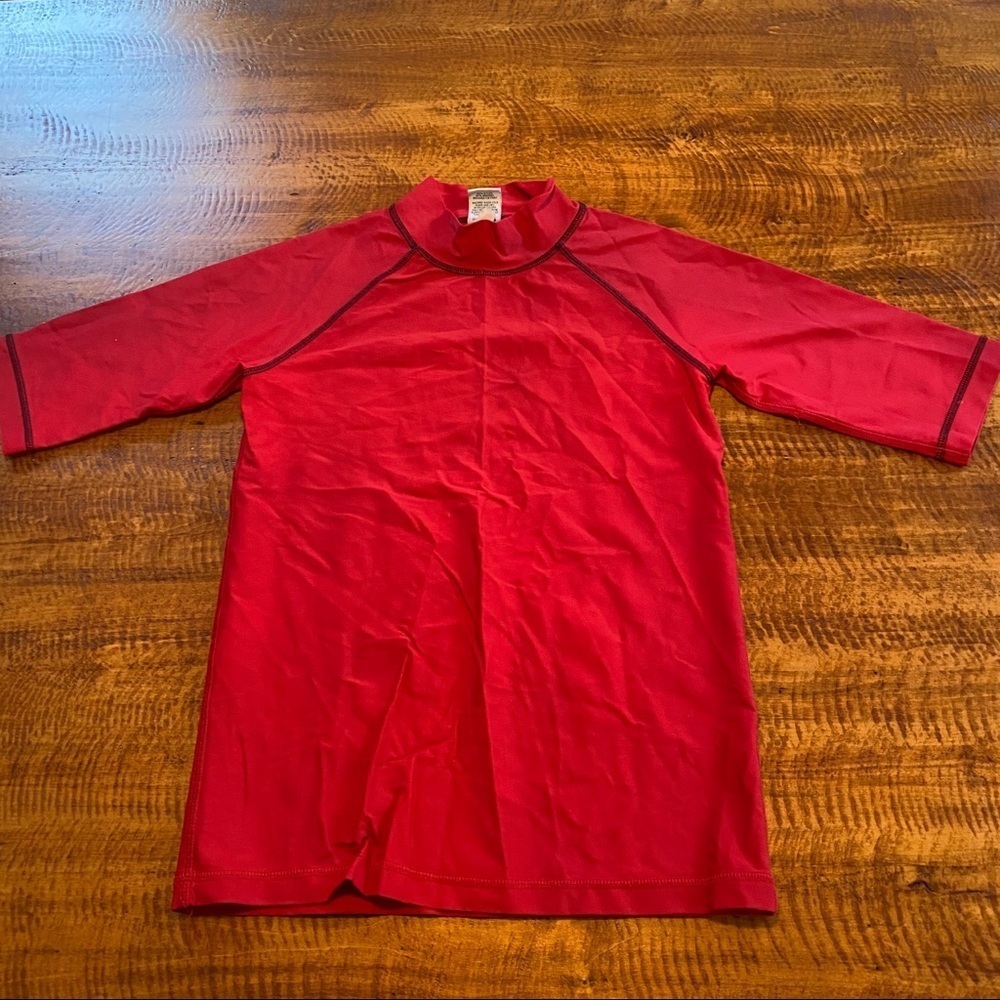 ☀️Old Navy - Red Rashguard Swim Shirt - XXL
